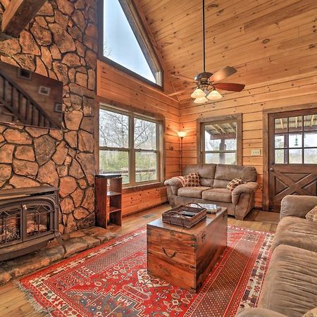 Stunning Smoky Mountain Cabin With Decks And Views! Villa Franklin Exterior photo