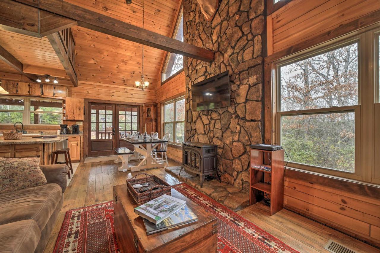 Stunning Smoky Mountain Cabin With Decks And Views! Villa Franklin Exterior photo