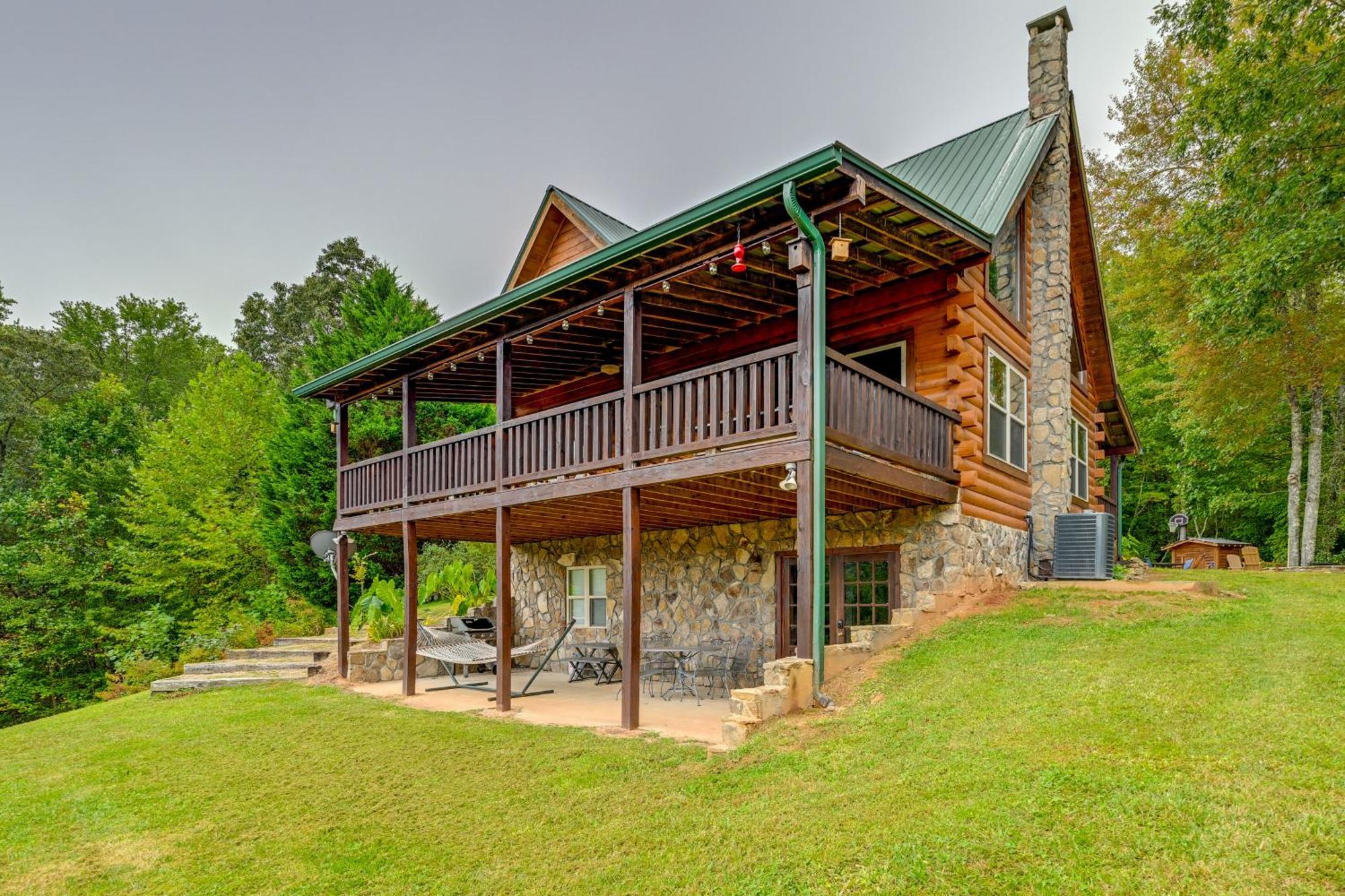 Stunning Smoky Mountain Cabin With Decks And Views! Villa Franklin Exterior photo