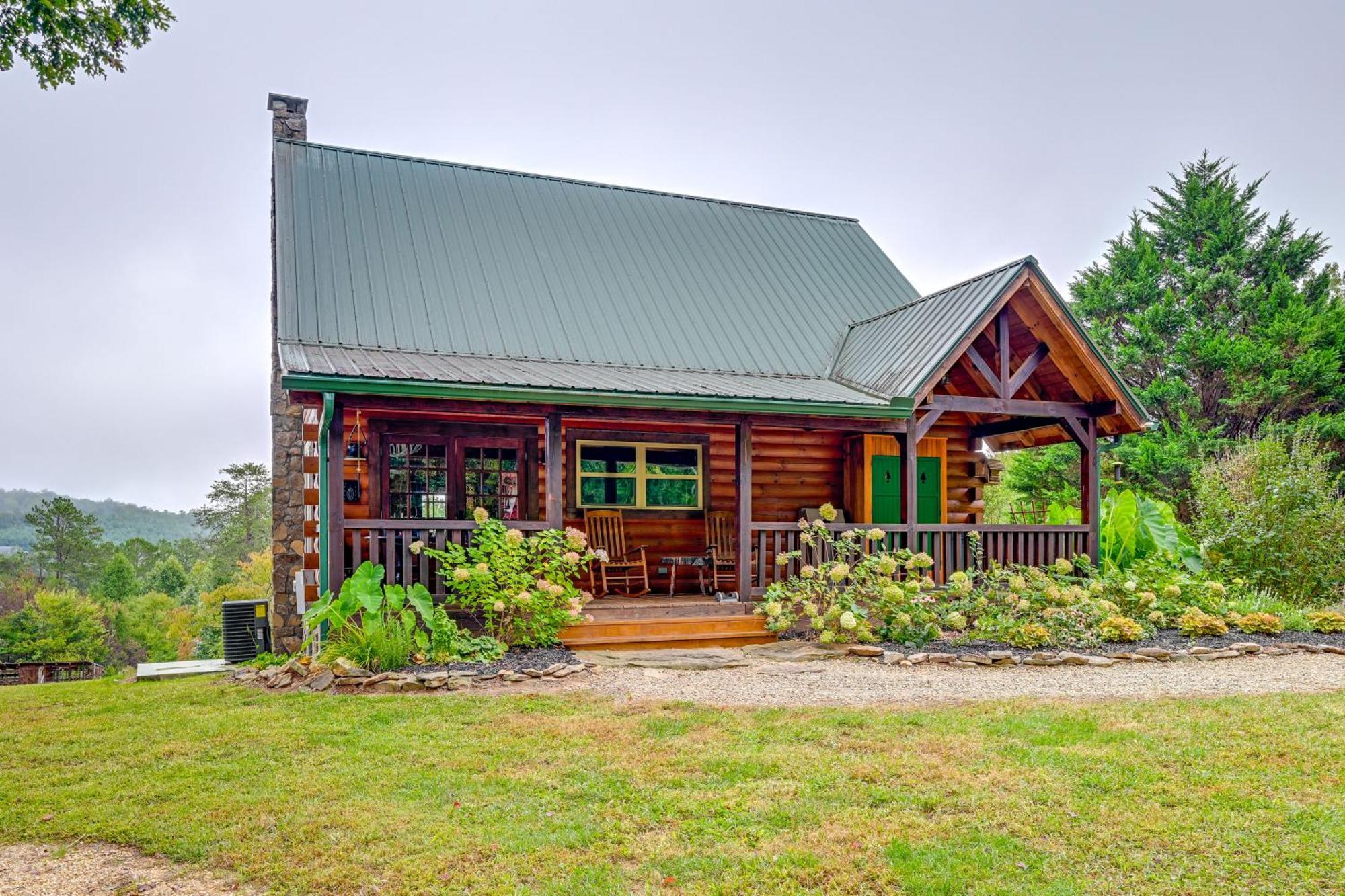 Stunning Smoky Mountain Cabin With Decks And Views! Villa Franklin Exterior photo